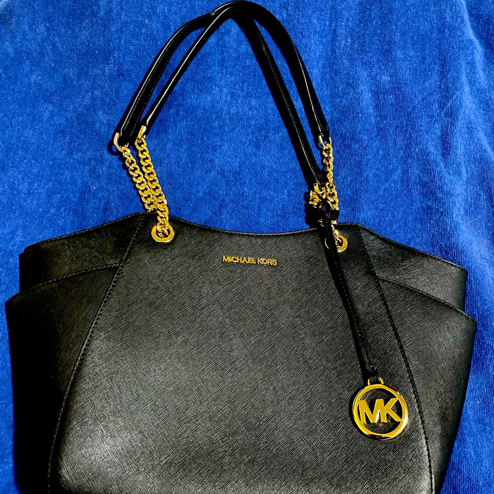MICHAEL MICHAEL KORS Marilyn Large Saffiano Leather Tote Bag